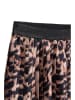 Danamade Plisseerock "Dsona" in Beige/ Schwarz