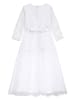 Danamade Sukienka komunijna "Deloise" w kolorze białym