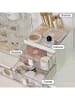 Joybos Kosmetik-Organizer in Weiß - (B)12 x (H)11,5 x (T)16 cm
