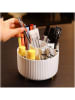 Joybos Make-up organizer wit - (H)12,5 x Ø 15 cm