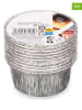 Joybos Aluminiowe miski (10 szt.) do pieczenia - wys. 4 x Ø 8,5 cm