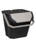 Joybos Recyclingbehälter in Schwarz - 24 l