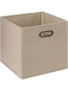 Joybos Aufbewahrungsbox in Beige - (B)31 x (H)31 x (T)31 cm