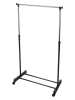 Joybos Stojak w kolorze srebrno-czarnym na ubrania - 80 x 90 x 43 cm