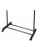 Joybos Kleiderständer in Schwarz/ Silber - (B)80 x (H)90 x (T)43 cm