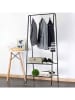 Joybos Kleiderständer in Schwarz - (B)61 x (H)152 x (T)34 cm