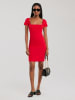 BIG STAR Sukienka w kolorze czerwonym