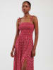 BIG STAR Sukienka w kolorze czerwono-białym