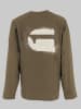 G-Star Longsleeve in Hellbraun