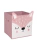 WellHome for Kids Aufbewahrungsbox in Rosa - (B)29 x (H)29 x (T)29 cm