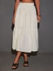 Milan Kiss Spódnica w kolorze kremowym