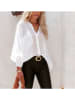 Milan Kiss Blouse wit
