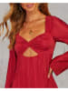 Milan Kiss Kleid in Rot