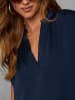 Milan Kiss Bluse in Dunkelblau