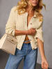 Milan Kiss Cardigan in Beige