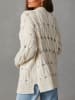 Milan Kiss Cardigan in Creme