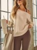Milan Kiss Sweatshirt beige