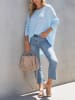 Milan Kiss Pullover in Hellblau