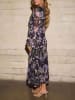 Milan Kiss Kleid in Dunkelblau/ Blau