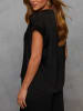 Milan Kiss Bluse in Schwarz