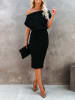 Milan Kiss Kleid in Schwarz