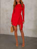 Milan Kiss Kleid in Rot