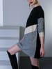 Milan Kiss Kleid in Schwarz/ Grau