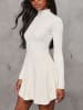 Milan Kiss Kleid in Creme