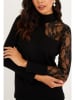 Milan Kiss Bluse in Schwarz