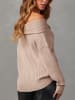 Milan Kiss Pullover in Beige