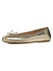 Geox Leder-Ballerinas "Palmaria" in Gold
