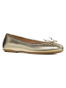 Geox Leder-Ballerinas "Palmaria" in Gold