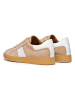 Geox Skórzane sneakersy "Meleda" w kolorze beżowo-białym