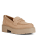 Geox Leren mocassins "Spherica EC7" beige