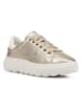 Geox Leder-Sneakers "Spherica EC4.1" in Gold