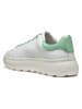 Geox Leren sneakers "Spherica EC4" wit/groen