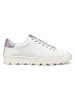 Geox Leren sneakers "Spherica Ecub" wit/paars