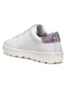 Geox Leren sneakers "Spherica Ecub" wit/paars