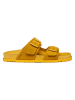 Geox Leren slippers "Sandybett" oranje