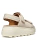 Geox Leren sleehaksandalen "Spherica EC4" crème