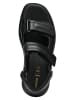 Geox Leren sleehaksandalen "Spherica EC4" zwart