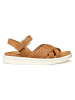 Geox Skórzane sandały "Xand" w kolorze jasnobrązowym