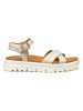 Geox Leder-Sandalen "Xand" in Creme