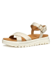 Geox Leder-Sandalen "Xand" in Creme