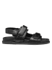Geox Leren sandalen "Adelash" zwart