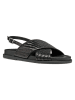 Geox Leder-Sandalen "Adelash" in Schwarz