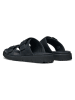 Geox Leren slippers "Xand" donkerblauw