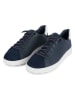 Geox Leder-Sneakers "Spherica Ecub" in Dunkelblau