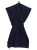 SÖDAHL Gastenhanddoek "Comfort" donkerblauw - (L)60 x (B)40 cm