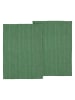 SÖDAHL 2-delige set: theedoeken "Line" groen - (L)70 x (B)50 cm